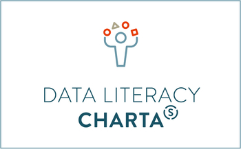 Logo Grafik mit Schriftzug Data Literacy Charta